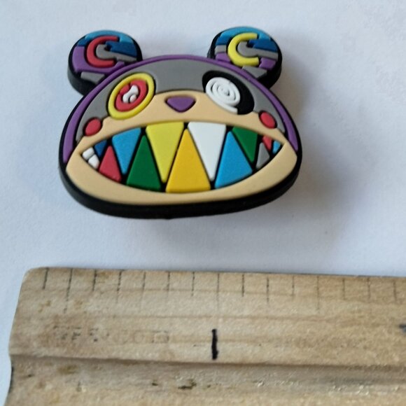 Takashi Murakam Ursa Bear Shoe Charm Rainbow - Picture 3 of 4